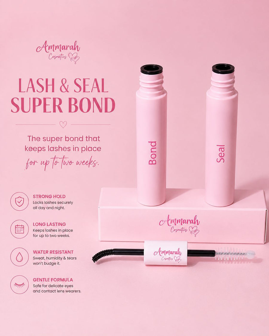 Cluster lash bond and seal