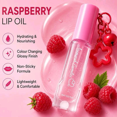 Fruity lipoils with cute star key chain