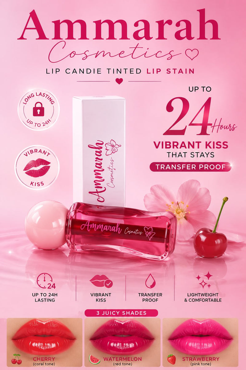 'Lip Candie' tinted cheek & Lip stains