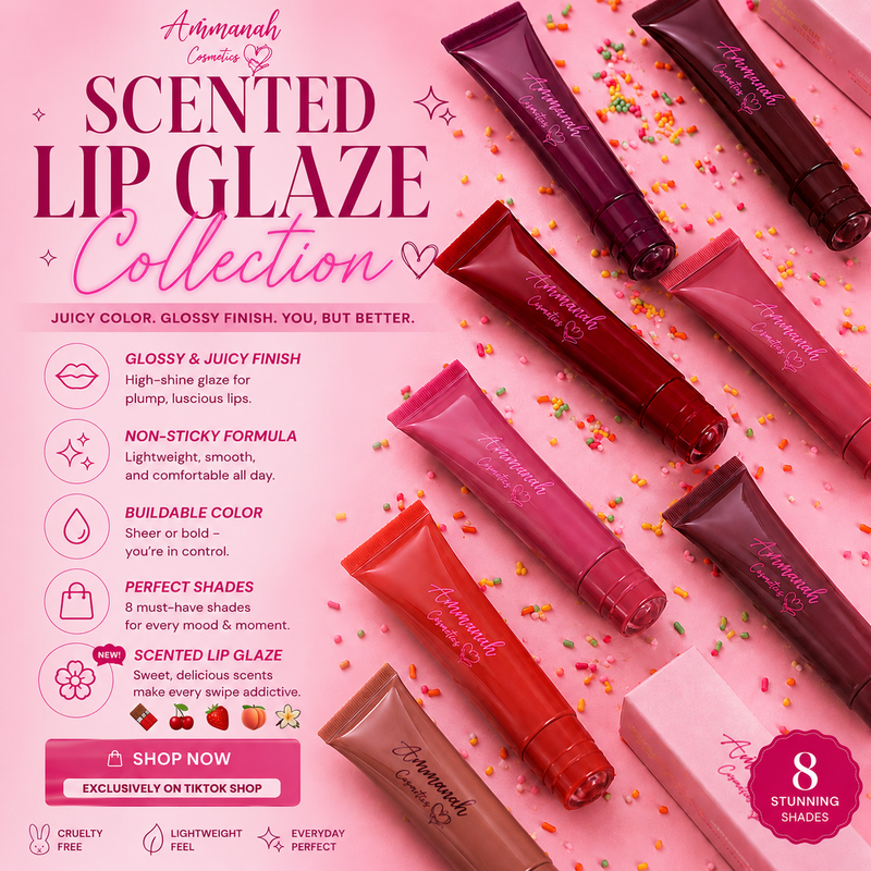 Kiss&Tell Lip glazes