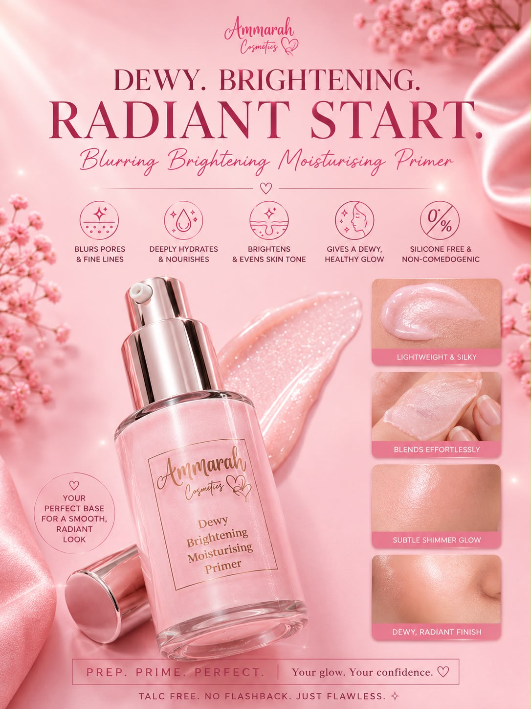 Dewy & Moisturizing Makeup Face Primer