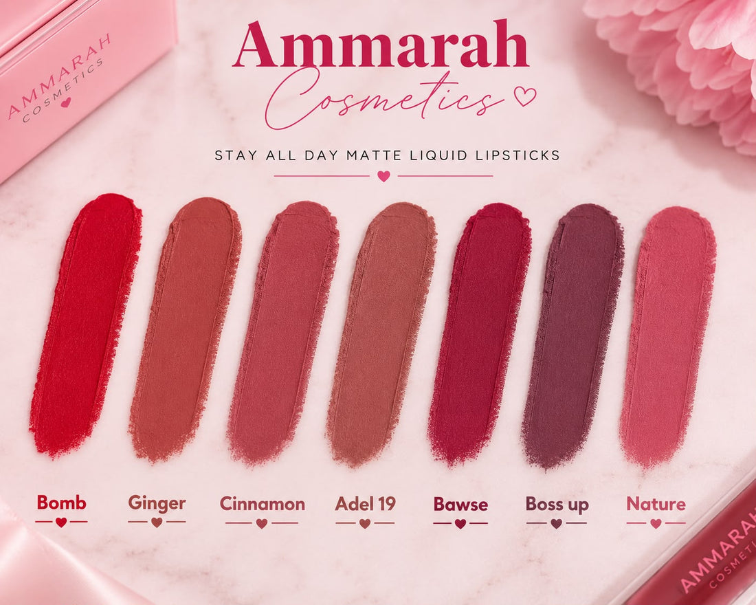 'Stay all day' Matte lipsticks